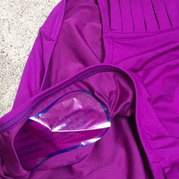 Calvin Klein halter v-neck swimsuit. NWOT - Picture 13 of 13